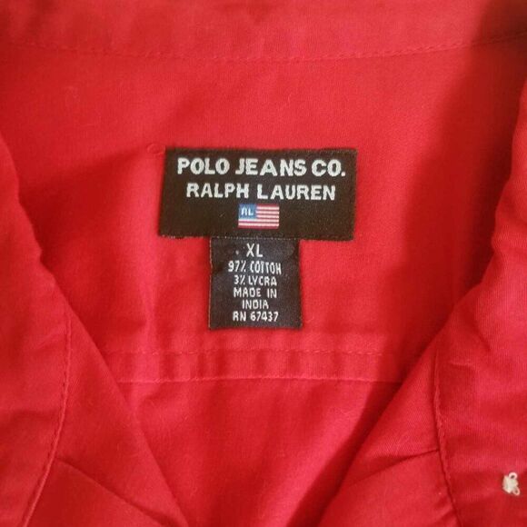 Ralph Lauren Office Button Down Preppy Shirt Womens Sz XL - Picture 2 of 5